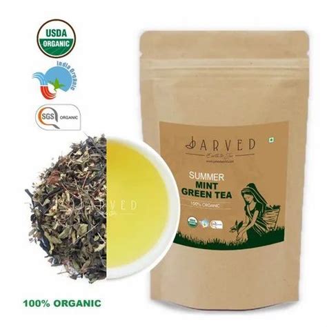 Jarved Organic Summer Mint Green Tea Packaging Type Packet At Best Price In Noida