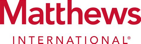 Logo De Matthews International Corporation Au Format Png Transparent