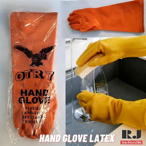 Jual Otory Sarung Tangan Karet Latex Panjang Hand Glove Otr Sarung