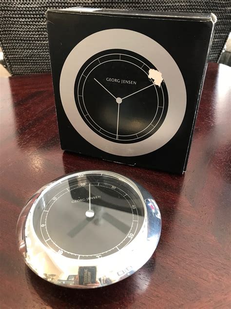 Vintage Georg Jensen Thermometer Still In Box Artedeco Online Antiques