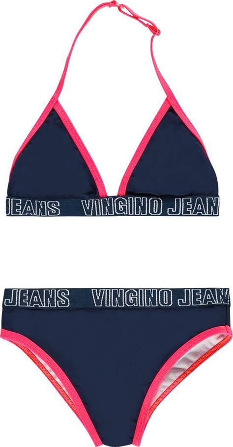 Vingino Meisjes Bikini Dark Blue Maat Bol