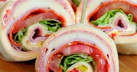 Italian Sandwich Roll-Ups - Foodandcake123