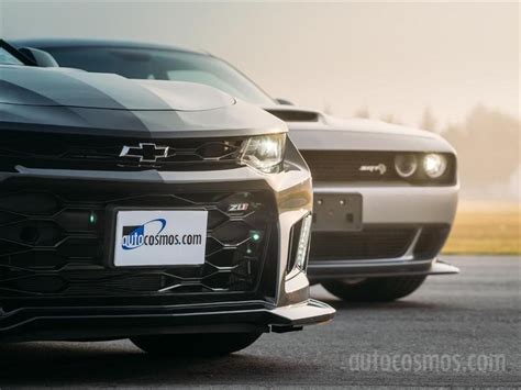 Chevrolet Camaro Zl1 Vs Challenger Srt Hellcat Widebody ¡batalla De