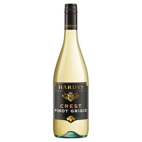 Hardys Crest Pinot Grigio 750ml Tesco Groceries