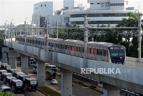 Pembangunan Rute MRT Bundaran HI Kota Tua Dimulai Tahun Ini Republika