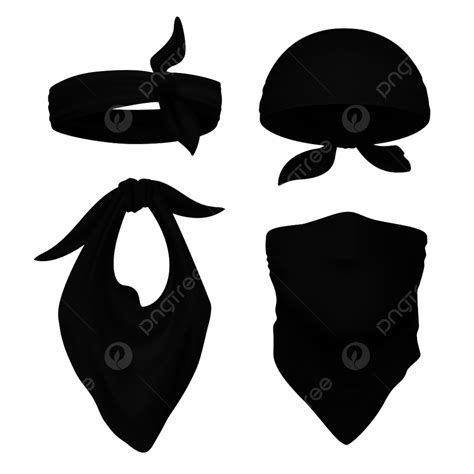 Black Bandana Png Transparent Images Free Download Vector Files Pngtree