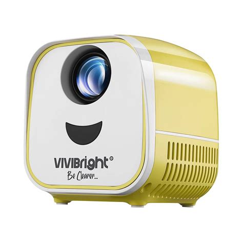 Vivibright L P Lm Led Projector Yellow