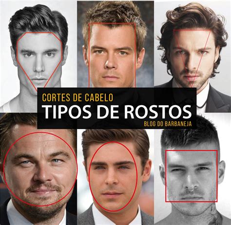 Tipos De Cortes Masculino - Cortes de Cabelo Masculino para seu Tipo de Rosto
