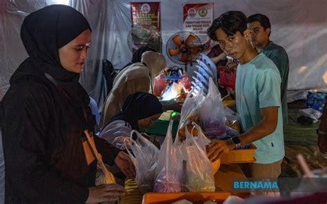 BERNAMA Mysavefood Perak 400kg Makanan Minuman Diselamatkan