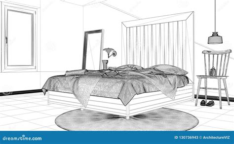 Modern Bed Drawing - Modern by hm designz,modern | homify. - Kremi Png