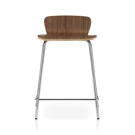 Shop Felix Walnut Bar Stool The Perfect Perch For The Home Bar And