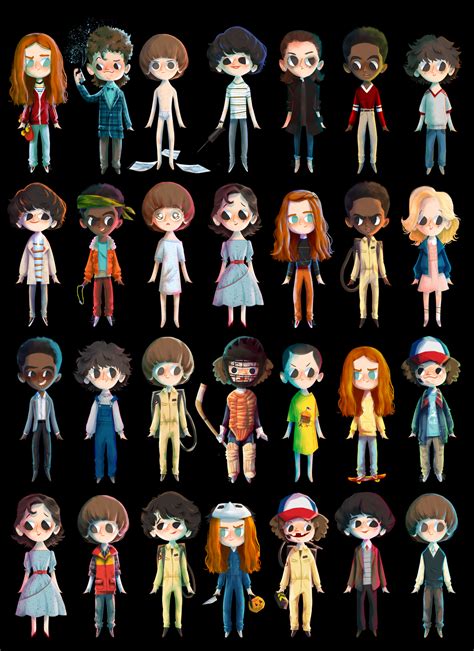 Stranger Things fanart on Behance