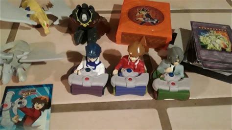 2006 Yu Gi Oh Gx Set Of 8 Mcdonald S Happy Meal Toys Review Youtube