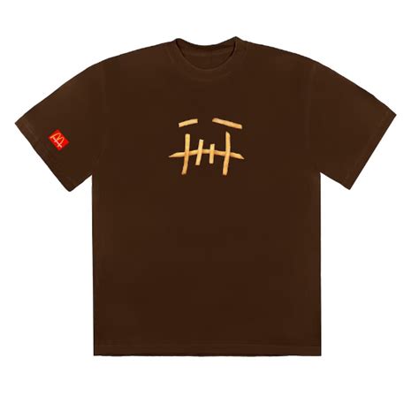 Camiseta Travis Scott X Mcdonalds Fry Ii