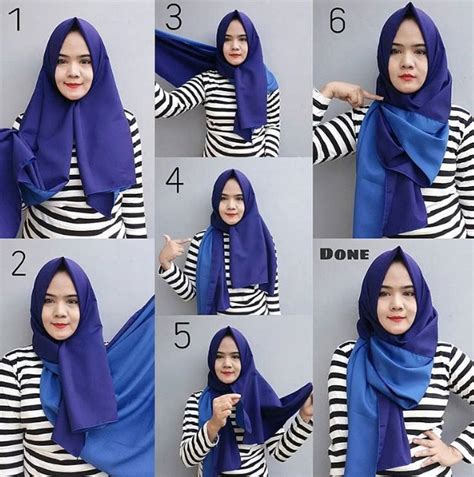 Tutorial Hijab Pashmina Simple Sehari Hari Ragam Muslim