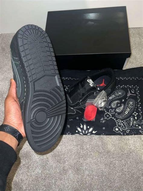 Travis Scott Black Phantom Jordan Low Kixify Marketplace