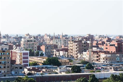 Buildings, Cityscape, of Port Said. Stock Photo - Image of industry ...