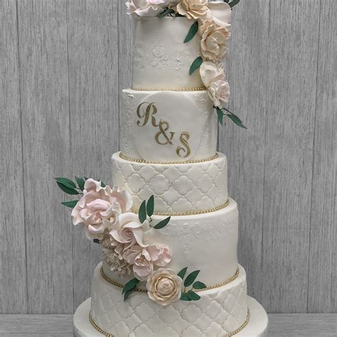 Luxury Wedding Cakes - Design 6 - Just Temptations