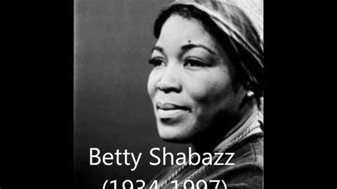 Betty Shabazz 1934 1997 Youtube