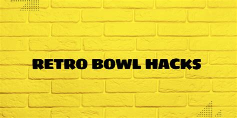 9 Retro Bowl Hacks to Help You Score Big - Play Online for Free!