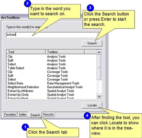 ArcGIS Desktop Help 9 3 ArcToolbox Window Basics