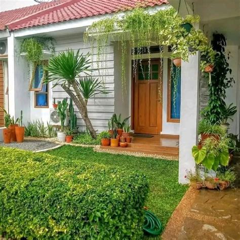 12 Inspirasi Taman Aesthetic Di Rumah Hunian Makin Memesona