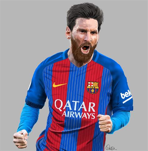 Goal! Lionel Messi done on a Wacom tablet. #lionelmessi #illustration # ...