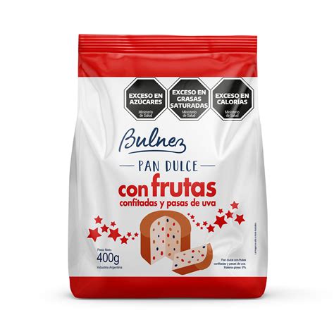 Pan Dulce Con Frutas Bulnez 400 G Carrefour