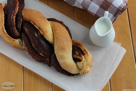 Treccia Di Pan Brioche Alla Nutella