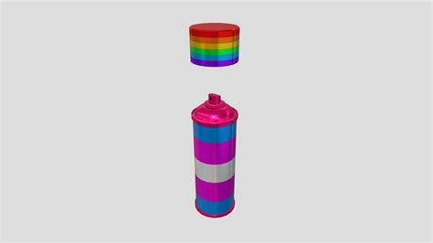 Pride Gay Spray 3D Model By Violetivyflower D81ce90 Sketchfab