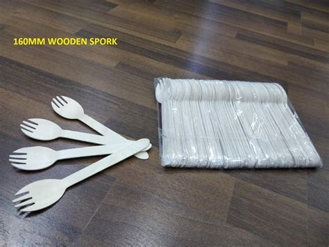 Brown Mm Wooden Spork For Home At Rs Packet In Ahmedabad Id