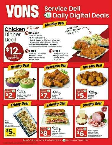Vons - Oakhurst, CA - Hours & Weekly Ad
