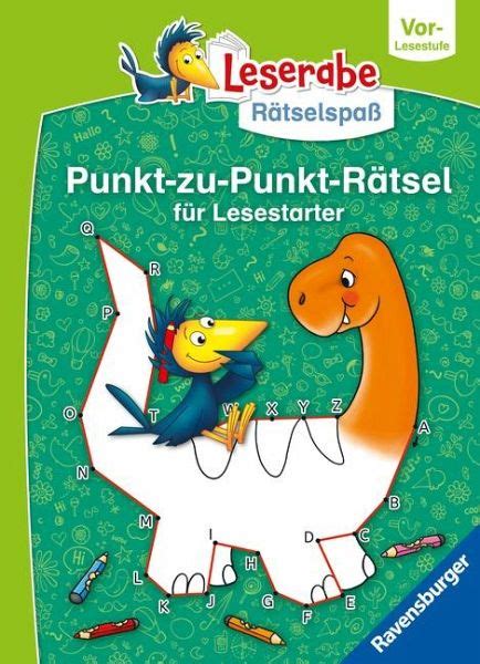 Ravensburger Leserabe Rätselspaß Punkt zu Punkt Rätsel für