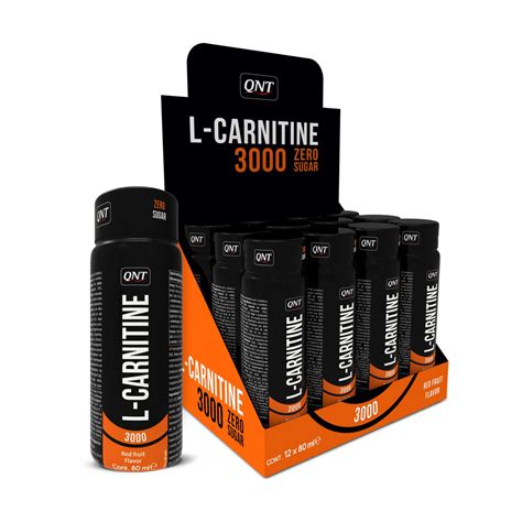 L-Carnitine 3000 mg 12 X 80 ml