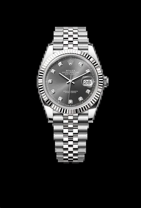 Rolex Datejust En Rolesor Gris Combinaison Dacier Oystersteel Et D