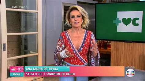 Ana Maria Braga Passou Por Cirurgia No Final De Semana