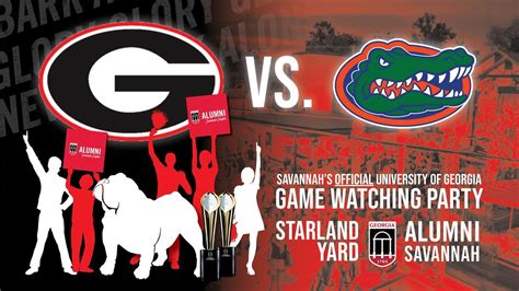 Official Georgia-Florida Game Watching Party — Official Guides of Savannah