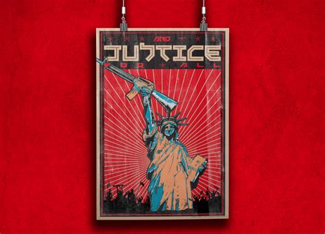 And Justice For All -Original Poster Print – Graphic Artology