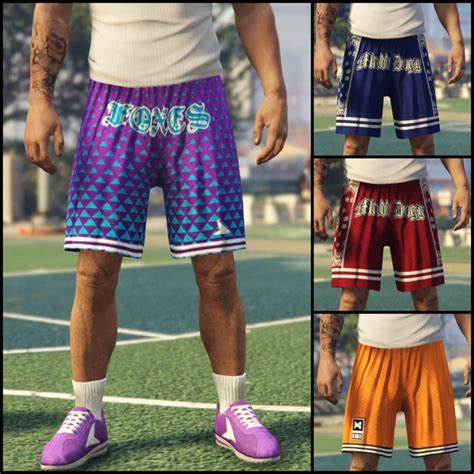 Superstar Shorts Pack Gta 5 Mod