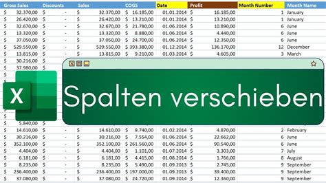 Excel Spalten verschieben leicht gemacht Zwei Methoden erklärt