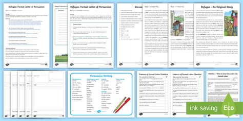 Persuasive Letter Writing Activity Pack KS2 Primary Resources