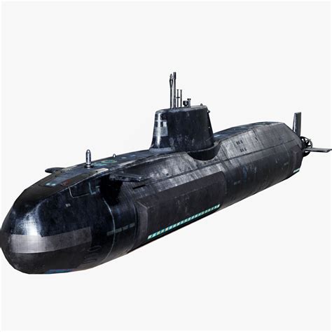 Astute-Class Submarine 3D Model $129 - .3ds .c4d .dae .fbx .max .ma ...