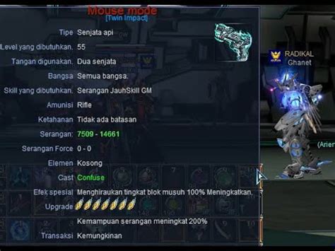 RELIC TWIN IMPACT 55 7 XKREDIT RF Online Remastered Indonesia