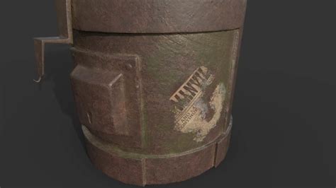 Vintage Rust Box Substance Painter - FlippedNormals