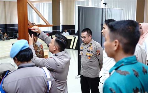 Polda Gorontalo Libatkan Pengawas Eksternal Dalam Penerimaan Anggota