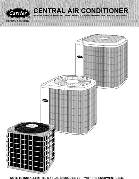 Wiring Diagram Carrier Central Air Conditioner Circuit Diagram