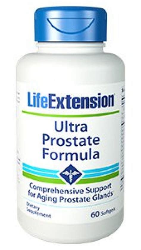 Life Extension Ultra Prostate Formula 60 Softgels Weight Directory