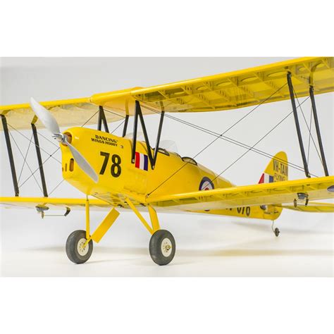 Tiger Moth M S Kit Arf Pnp Balsa Dw Hobby Scg