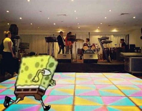 Spongebob Atoms On Floor Meme