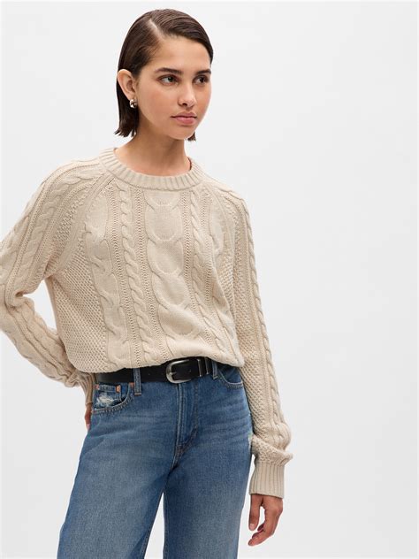 Cable Knit Sweater Gap